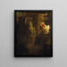 Danser à Gopsmor - Anders Zorn — gerahmtes Bild an der Wand