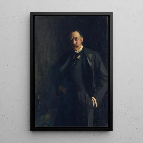 Edward R Bacon 1846-1915 - Anders Zorn — gerahmtes Bild an der Wand