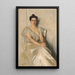 Frances Folsom Cleveland - Anders Zorn — gerahmtes Bild an der Wand