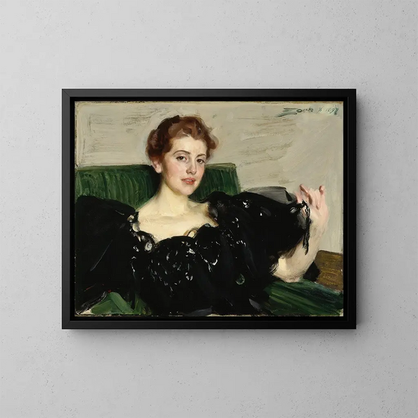 Freude von Lucy Turner - Anders Zorn — gerahmtes Bild an der Wand