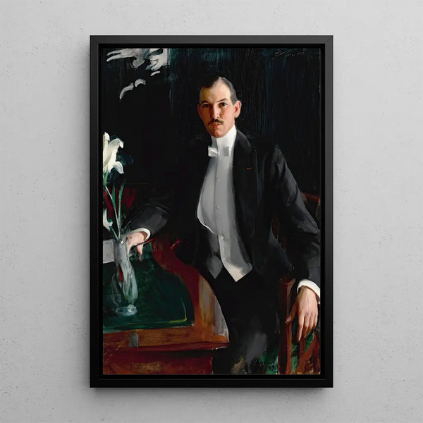 Reproduktion des Gemäldes Portrait de Harald Bildt - Anders Zorn