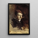 Selbstporträt - Anders Zorn — gerahmtes Bild an der Wand