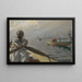Batelier turc dans le port de Constantinople - Anders Zorn — gerahmtes Bild an der Wand