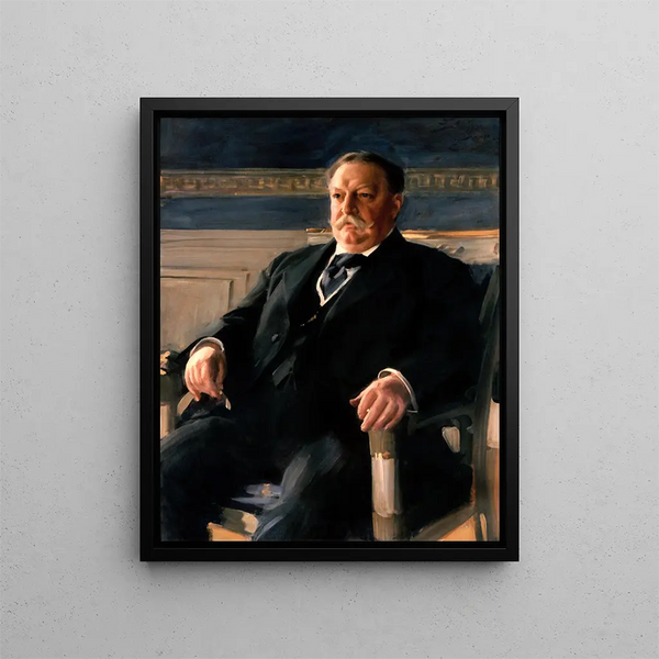 William Howard Taft - Anders Zorn — gerahmtes Bild an der Wand
