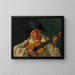 Buste d'Arlequin à la guitare - André Derain — gerahmtes Bild an der Wand