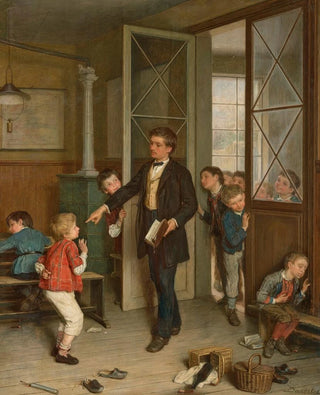 Andr Henri Dargelas - Les petits fumerurs pris sur le fait.webp
