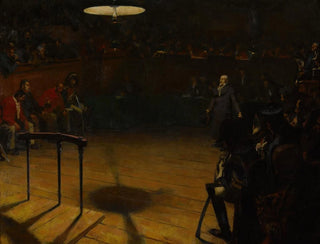Andr Victor douard Devambez - Jean Valjean devant la cour dassises dArras Les Misrables.webp