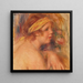 André im gelben Turban Fragment - Pierre-Auguste Renoir — gerahmtes Bild an der Wand