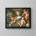Allegorie der Skulptur - Andrea Belvedere — gerahmtes Bild an der Wand