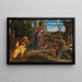 L'Adoration des bergers - Andrea Mantegna — gerahmtes Bild an der Wand