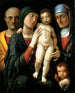 La Sainte Famille - Andrea Mantegna — Ansicht des Kunstwerks