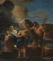 Le baptême du Christ - Andrea Sacchi — Ansicht des Kunstwerks