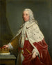 Portrait von Robert Montagu, 6. Graf und 3. Herzog von Manchester, 1710-1762, Dreiviertelansicht, gekleidet in die Zeremonienrobe mit einer Herzogskrone - Andrea Soldi — Ansicht des Kunstwerks