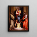 La Madone der Harpyien - Andrea del Sarto — gerahmtes Bild an der Wand