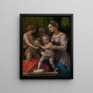 Andrea del Sarto - The Holy Family with the Young Saint John the Baptist.webp