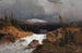 Landschaft eines norwegischen Berges - Andreas Achenbach — Ansicht des Kunstwerks