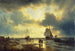 Le Reflux - Andreas Achenbach — Ansicht des Kunstwerks