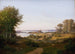 Ansicht des Hügels mit Schloss Skanderborg, Jütland, und das Denkmal für Friedrich VI - Andreas Juuel — Ansicht des Kunstwerks