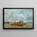 Nach der Jagd - Andreas Marko — gerahmtes Bild an der Wand