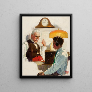Andrew Loomis - The Short Wave Radio.webp