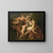 L'Éducation de l'amour - Andries Cornelis Lens — gerahmtes Bild an der Wand