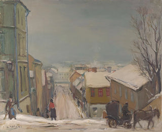 Andrus Johani - Talvemaastik Tartus Liiva tnav talvel.webp