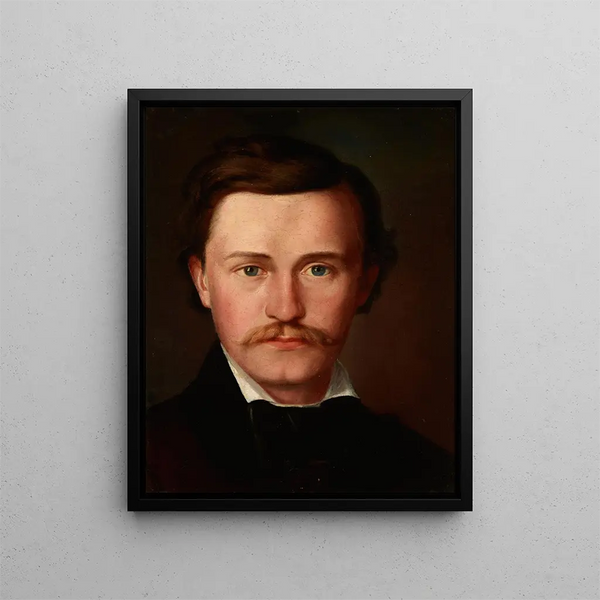 Portrait des Professors Franciszek Preizedanc - Andrzej Bronisław Grabowski — gerahmtes Bild an der Wand