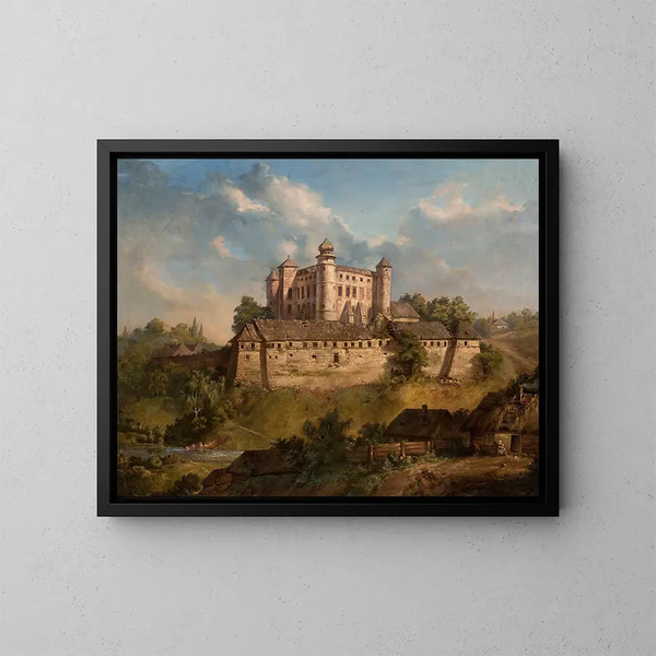 Château à Winicz - Andrzej Grabowski — gerahmtes Bild an der Wand