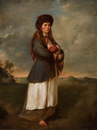 Andrzej Grabowski - Woman with a child against landscape.webp