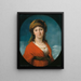 Marie-Thérèse Gräfin Meerfeld, geborene Gräfin Dietrichstein - Angelica Kauffman — gerahmtes Bild an der Wand