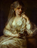 Portrait einer Dame in Vestalin - Angelica Kauffman — Ansicht des Kunstwerks
