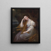 Portrait der Lady Louisa Leveson Gower als Göttin Spes der Hoffnung - Angelica Kauffman — gerahmtes Bild an der Wand