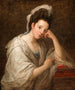 Portrait von Frau Helen Dorothea Daniel - Angelica Kauffman — Ansicht des Kunstwerks