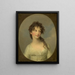 Vielleicht Franciska Krasinska, Herzogin von Kurland - Angelica Kauffmann — gerahmtes Bild an der Wand