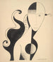 Buste de femme - Angelika Hoerle — Ansicht des Kunstwerks