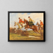 Cavalier au printemps - Angelo Jank — gerahmtes Bild an der Wand
