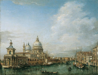 Großer Kanal in Venedig - Angiolo Barbini — Ansicht des Kunstwerks