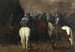 Kavallerie in einer nächtlichen Landschaft - Aniello Falcone — Ansicht des Kunstwerks