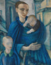Frau Blau - Anita Re — Ansicht des Kunstwerks