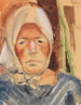Portrait eines Landwirts - Anita Re — Ansicht des Kunstwerks