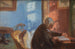Die Mutter des Künstlers, Ane Hedvig Brøndum, im roten Zimmer - Anna Ancher — Ansicht des Kunstwerks