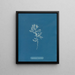 Cystoseira ericoides - Anna Atkins — gerahmtes Bild an der Wand