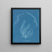 Delesseria hypoglossum - Anna Atkins — gerahmtes Bild an der Wand