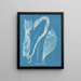 Enteromorpha intestinalis - Anna Atkins — gerahmtes Bild an der Wand