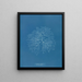 Gelideum corneum penné var. - Anna Atkins — gerahmtes Bild an der Wand