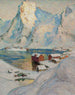 Eine Studie über die arktischen Frühlingstage im Norden Norwegens - Anna Boberg — Ansicht des Kunstwerks