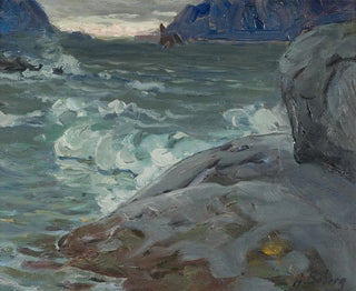 Anna Boberg - Beach Study from North Norway.webp
