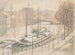 Bateaux sous la neige - Anna De Weert — Ansicht des Kunstwerks