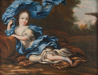 Hedvig Sophie von Schweden 1681-1708, schwedische Prinzessin und Herzogin consort von Holstein-Gottorp - Anna Maria Ehrenstrahl — Ansicht des Kunstwerks