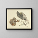 Illustrationen der britischen Mykologie Pl24 - Anna Maria Hussey — gerahmtes Bild an der Wand